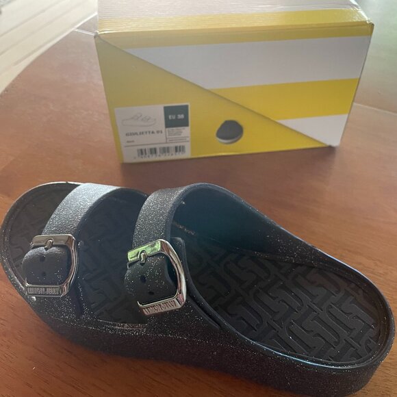 Lemon Jelly Giuletta slip on sandals 38 BNWT - Picture 2 of 2